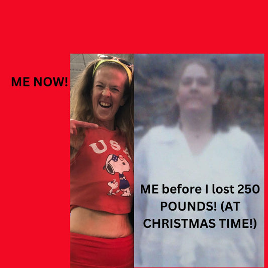 before and after Liberty V Justice lost 250 pounds