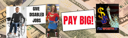 I'm Worth It Inc. Mission give free food across usa & give disabled and disadvantaged jobs paying big money