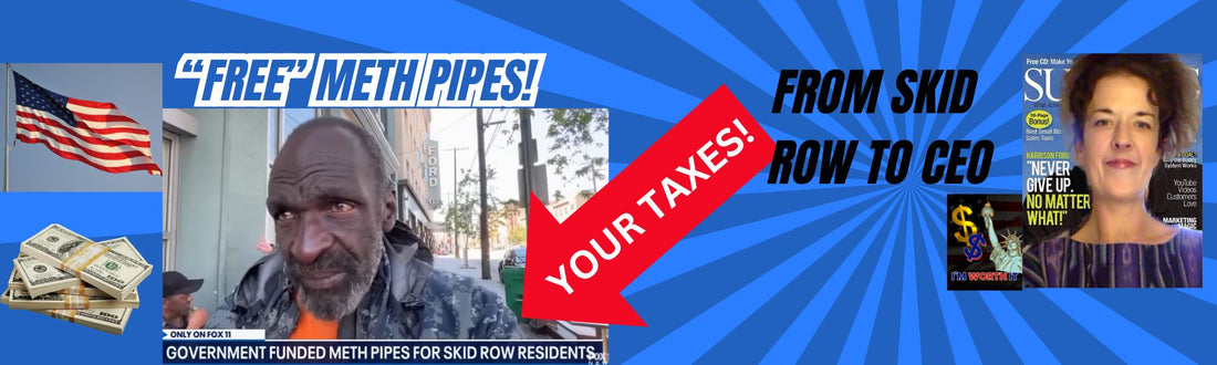 free meth pipes to homeless with our tax dollars making non profits millionaires