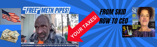 free meth pipes to homeless with our tax dollars making non profits millionaires